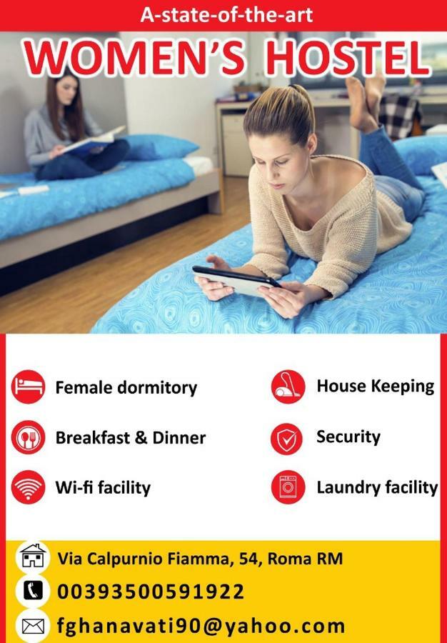 Female Dormitory For Only Female Panzió Róma Kültér fotó